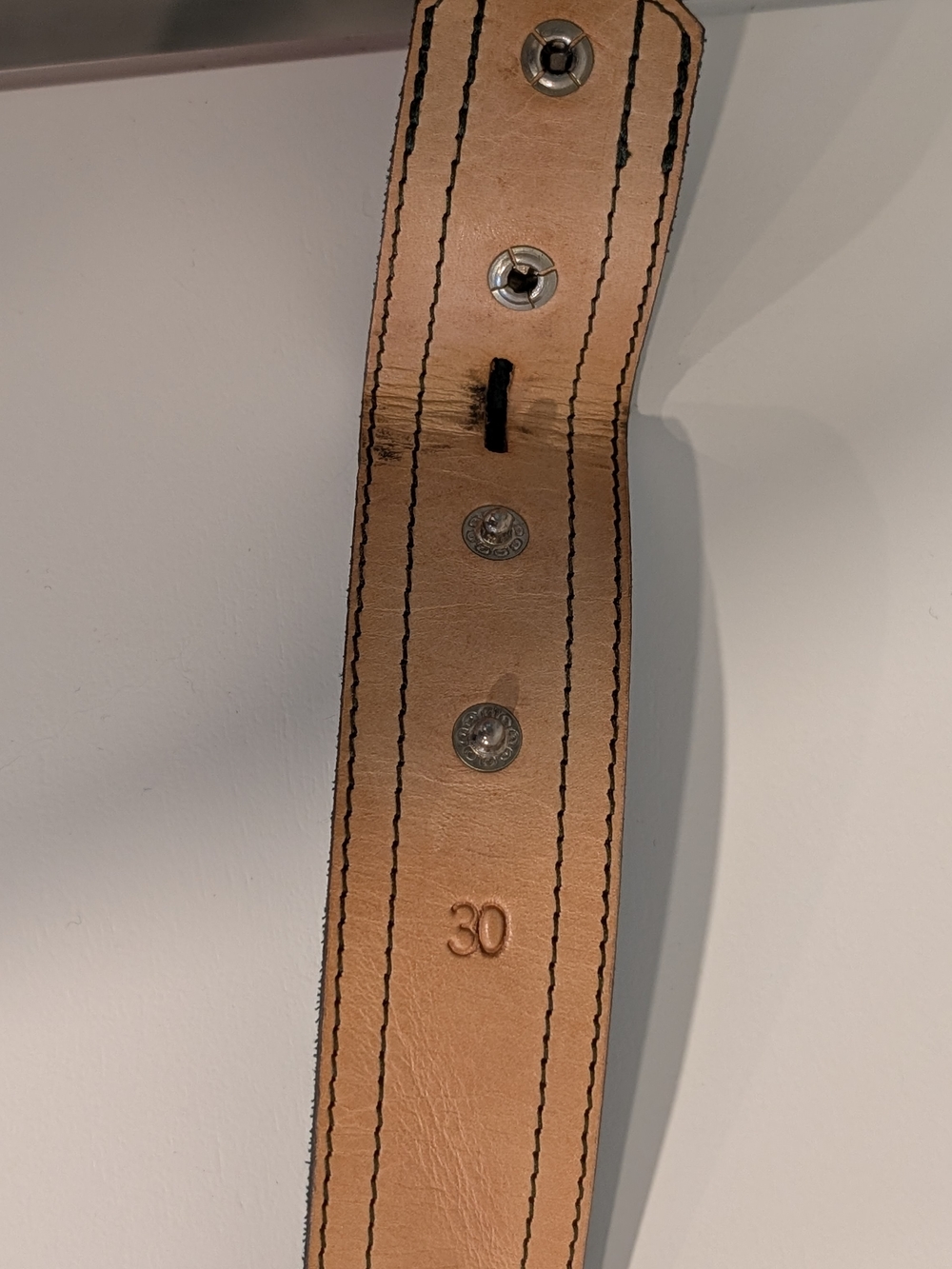 Hobby Horse Co Dark Green Suede Waist Belt - Picture 7 of 8